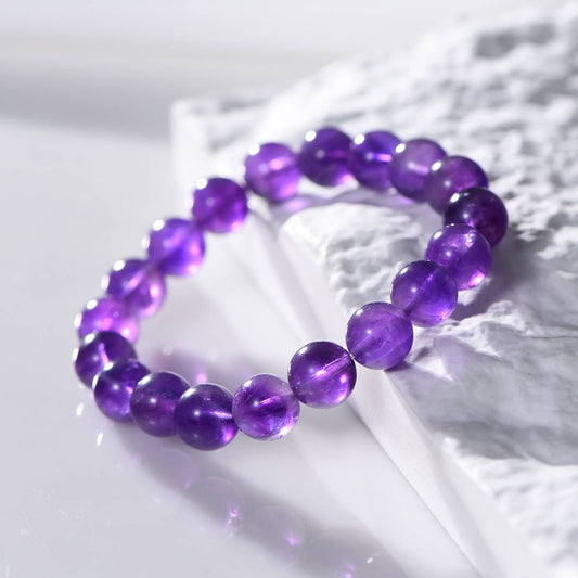 Natural Brazilian Amethyst Bracelet