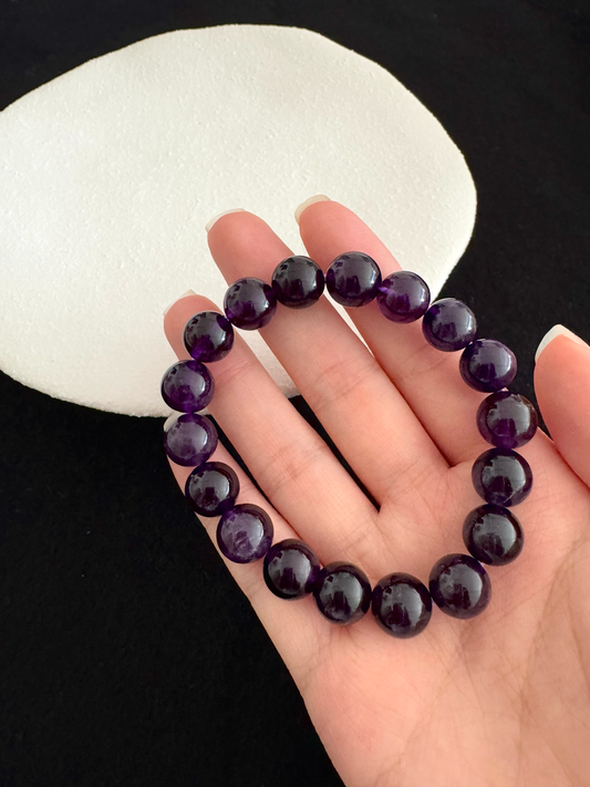 Uruguayan Amethyst Bracelet (10mm)